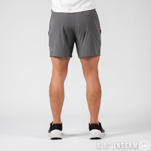 Flow 2.0 Short (Athletic) - Charcoal 5.5" & 7"