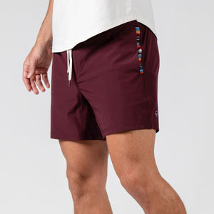 Flow 2.0 Short (Athletic) - Plum 5.5" & 7" - Linerless