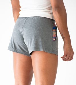 Kozie Short-Charcoal-Close-Back