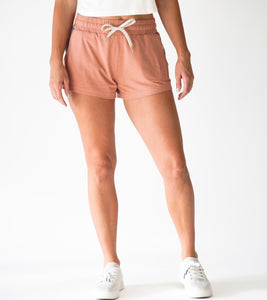 Kozie Short-Coral-Mid-Front