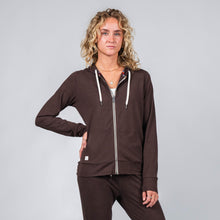 Kozie Zip-Hoodie - Mahogany