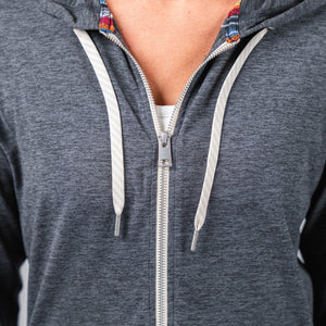 Kozie Zip-Hoodie - Charcoal