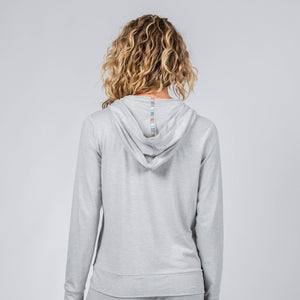 Kozie Zip-Hoodie - Ash