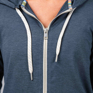 Kozie Zip-Hoodie - Midnight Blue