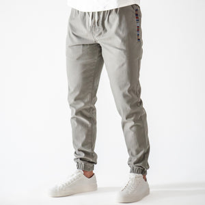 Rambler Jogger - Ash Grey - Left Side Front