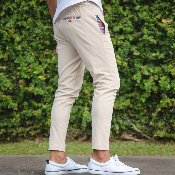 Sapien Pant (Casual Stretch) - Ivory - Hero