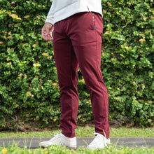 Sapien Pant (Casual Stretch) - Merlot - Front Left Side