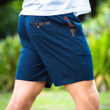 Sapien 2.0 Short 7"(Casual Stretch) - Navy Blue back pocket lifestyle