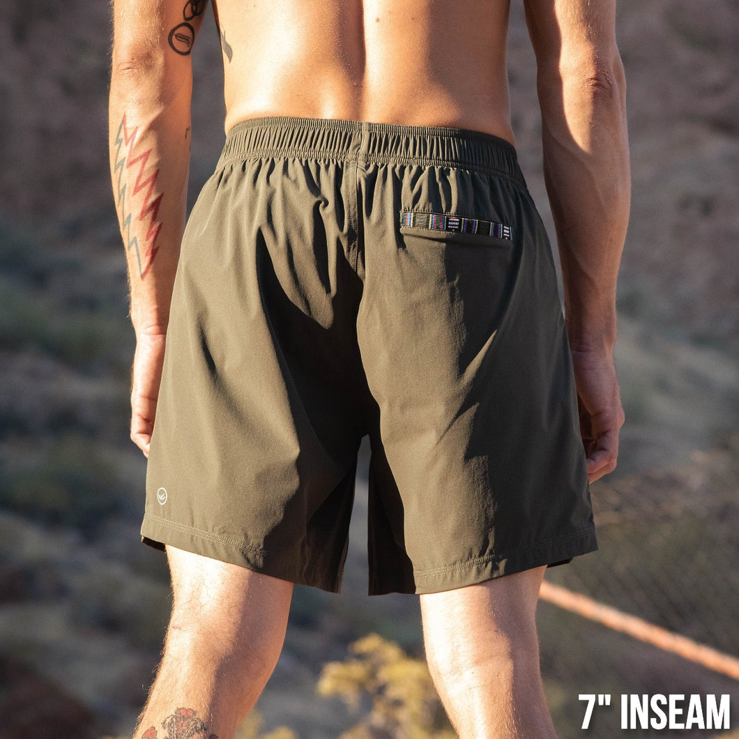 Flow Short - Olive 7