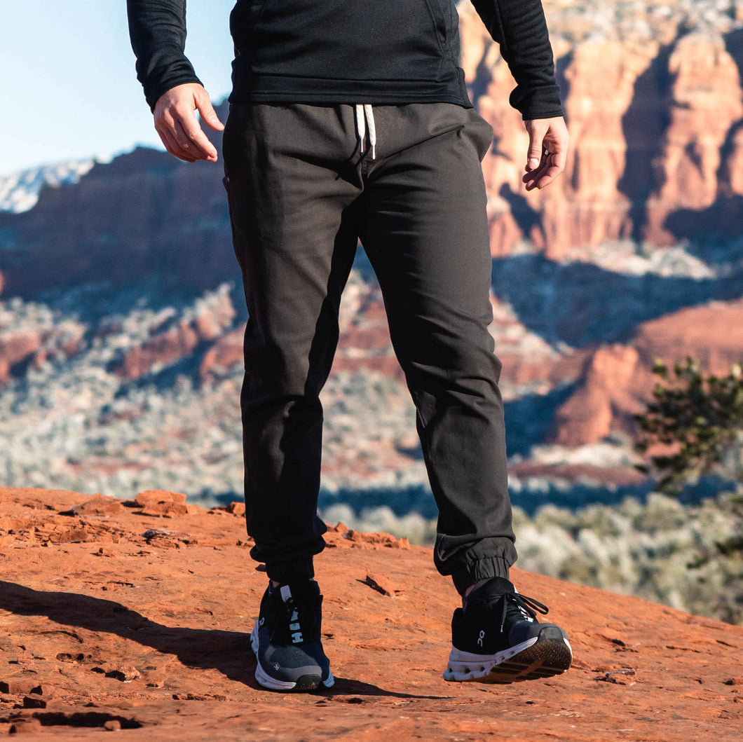 Rambler Jogger - Charcoal - front close