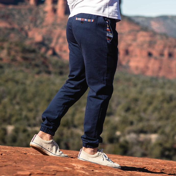 Rambler Jogger - Navy Blue - right side