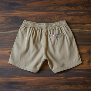 Sapien 2.0 Short 5"(Casual Stretch) - Khaki flatlay back